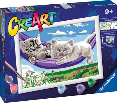Ravensburger creart hammock fun - schilderen op nummer voor kinderen