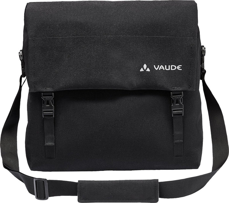 Vaude fietstas schoudertas met laptopvak augsburg iv bike bag black zwart