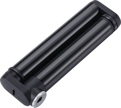 Bbb cycling doubleshot mini fietspomp - hoge druk: 8 bar - 116 psi - push on pompkop voor presta ventielen - compacte handpomp racefiets - 12cm - bmp-102