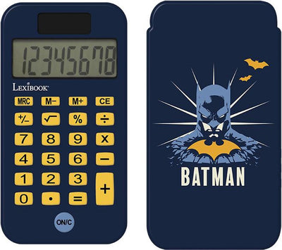 Lexibook batman 8 digits pocket calculators met bescherming hoes