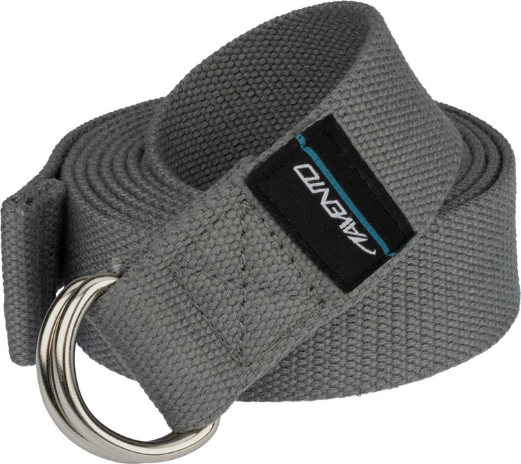 Avento yogaband - katoenen yogariem - 250 cm - grijs