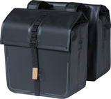Basil Urban Dry dubbele fietstas, waterdicht, 50L, mat zwart - afbeelding 1