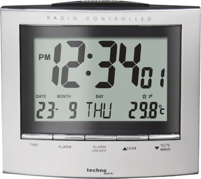 Nextime weerstation - radio gestuurde klok - datum - wekkerfunctie - technoline wt 280