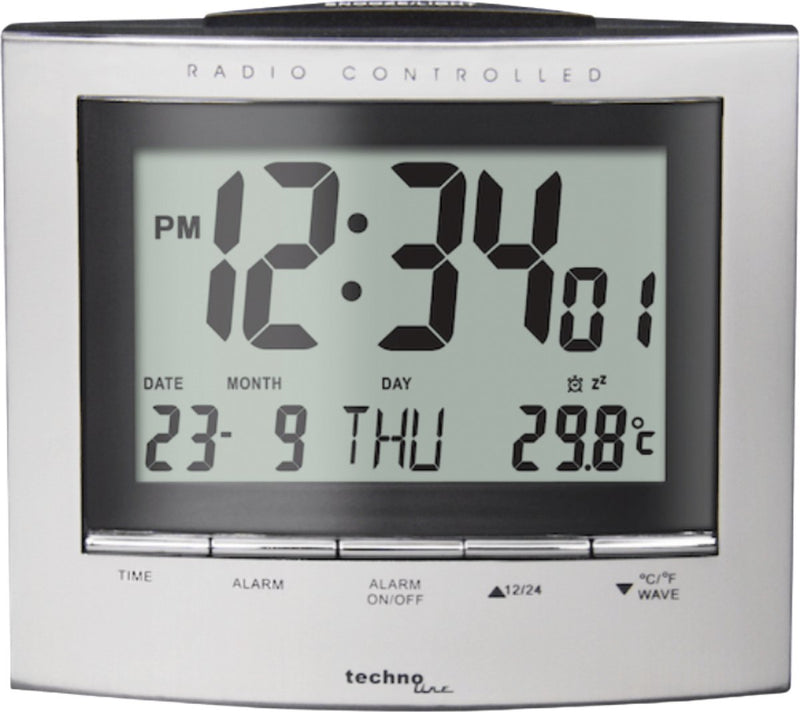 Nextime weerstation - radio gestuurde klok - datum - wekkerfunctie - technoline wt 280