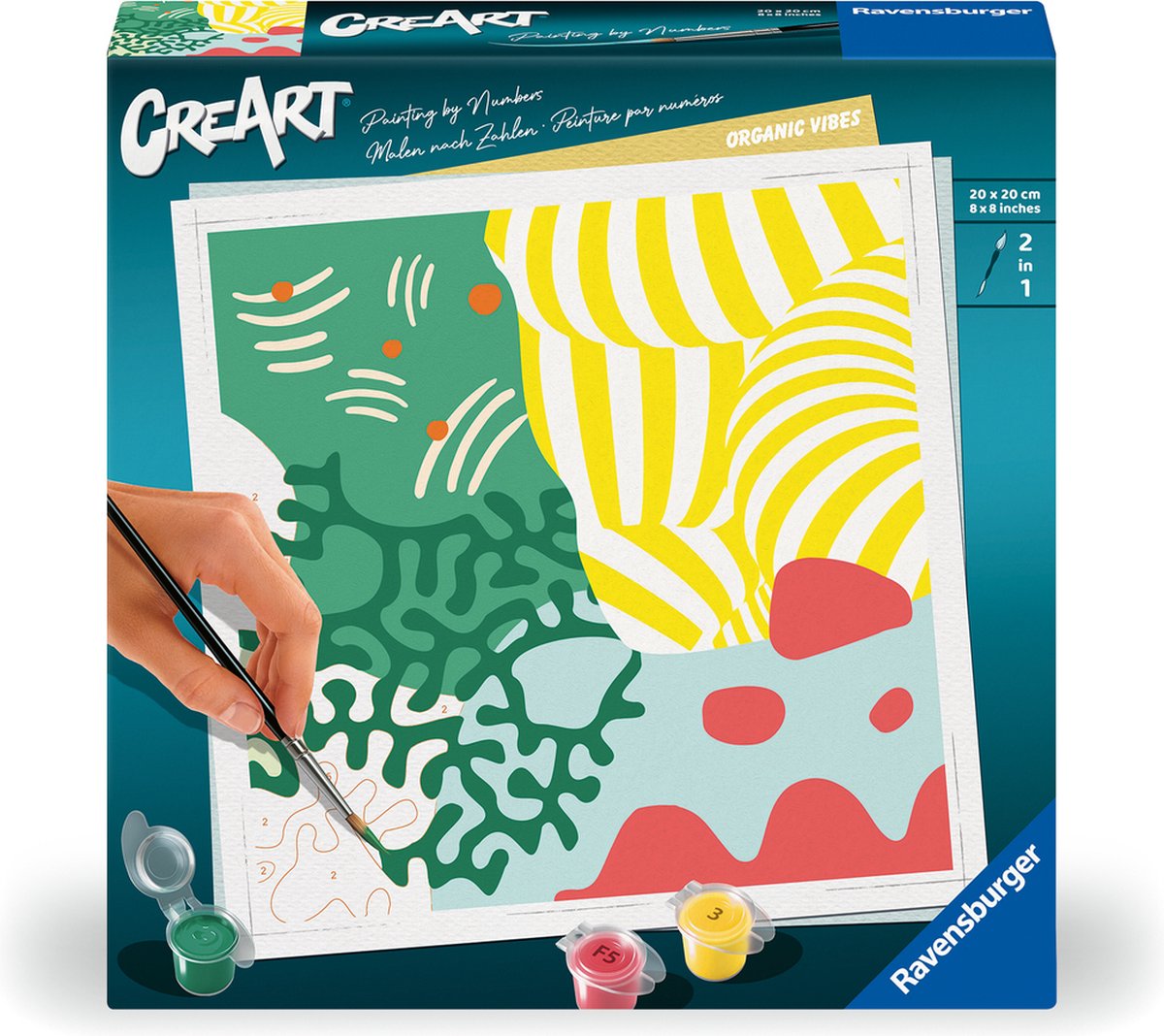Ravensburger creart schilderen op nummer - organische sferen
