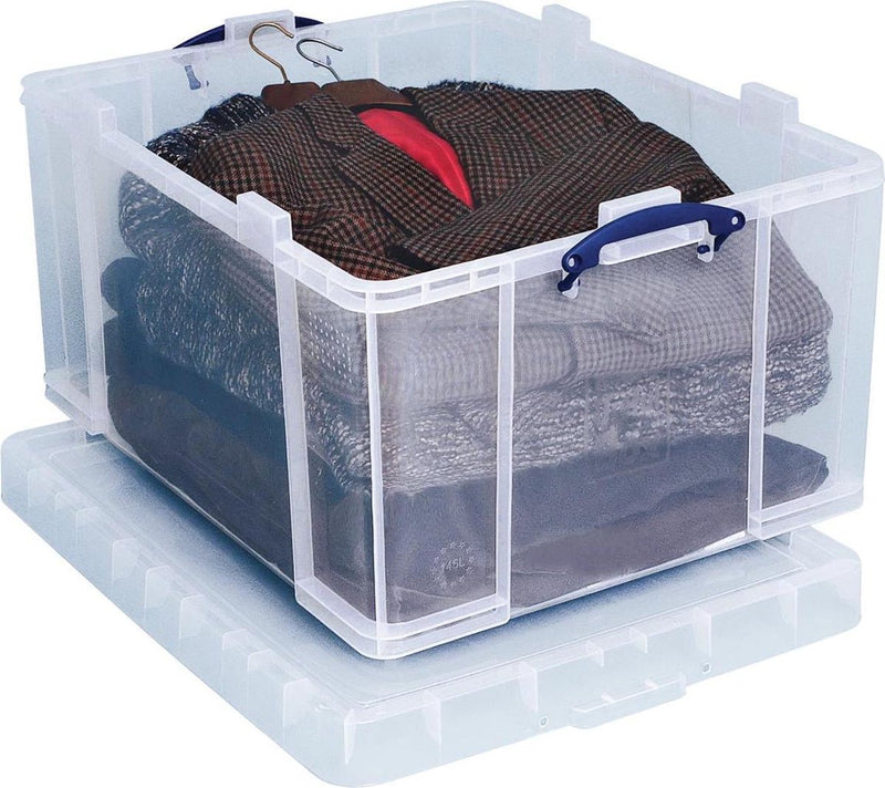 Really useful box opbergdoos 145 liter, transparant
