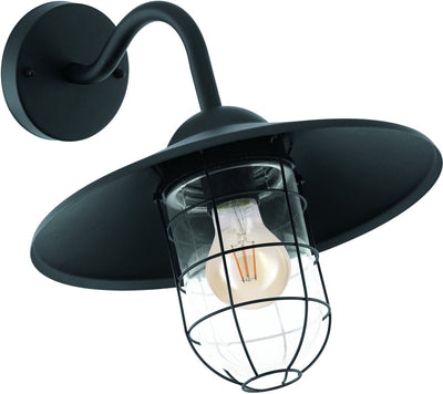 Eglo alamonte 1 hanglamp buiten - e27 - 15 cm - zwart