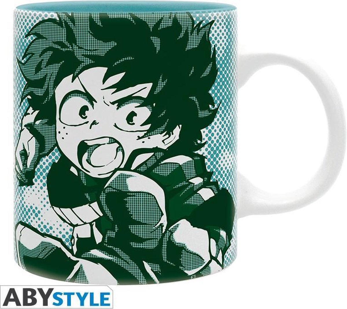 Merkloos sans marque my hero azademia - beker 320 ml - deku