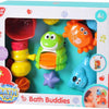 Playgo badspeelgoed zeedieren set voor baby's - kleurrijke badvriendjes.