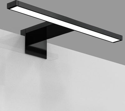 B.k.licht - led spiegellamp - zwart - badkamerlamp - spiegelverlichting - l:30cm - ip44 - 4.000k - 780 lumen - 5w led