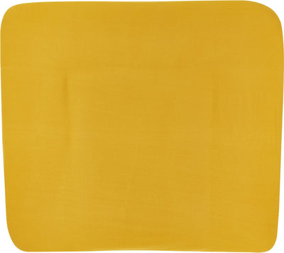 Meyco baby uni aankleedkussenhoes - okergeel - 85x75cm