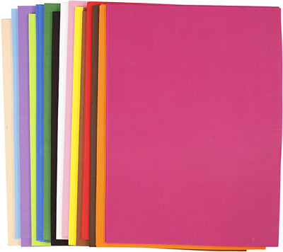 Creativ company http: www.cchobby.nl foam-vellen-a3-vel-297x420-mm-dikte-2-mm-diverse-kleuren-30-div-vellen-1-doos