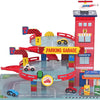 Playwood mentari houten garage rood