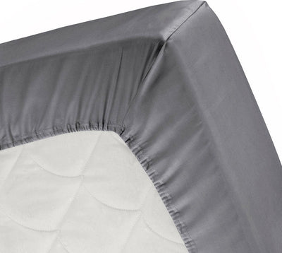 Cinderella - topper hoeslaken - tot 15 cm matrashoogte - 160x200 210 cm - antraciet