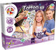 Science 4 you science4you tattoo kit - experimenteerset - tijdelijke tattoo set voor kinderen 8+ jaar - 60+ verschillende tatoeages