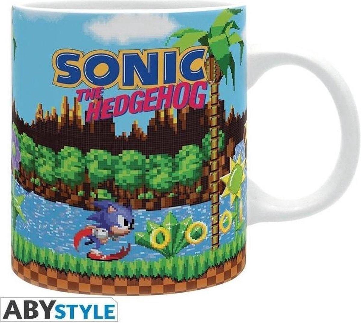 Abystyle sonic - mug - 320 ml - retro -