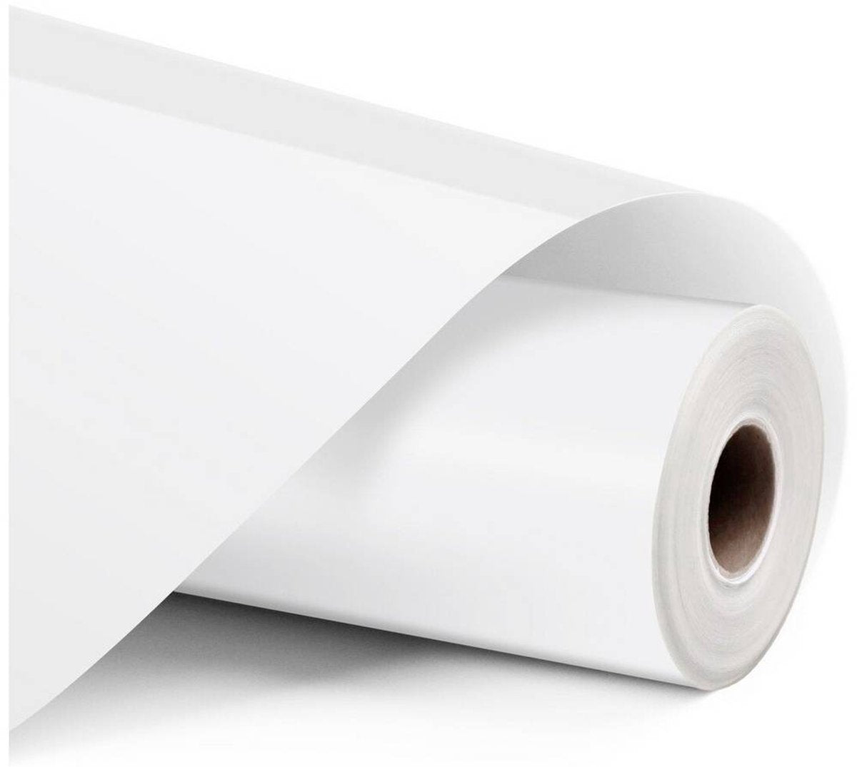 Loklik heat transfer vinyl basic 12 m - white - wit - 30.5 x 1200 cm