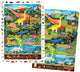 Banana panda zoek en kijk puzzel dinosaurus 4+.