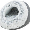 Trixie kattenmand iglo harvey grijs wit-zwart