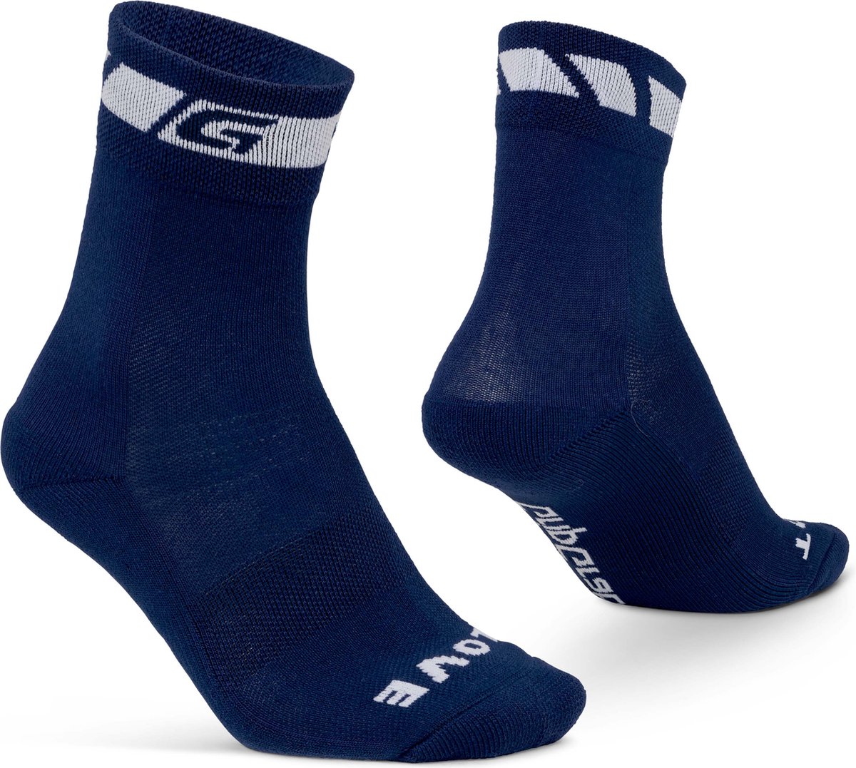 Gripgrab - lente herfst fietssokken thermo overganssokken - navy blauw - unisex - maat s