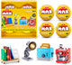 Max zuru home bouwset - boeken, koffie, broodrooster en lamp - 4-pack