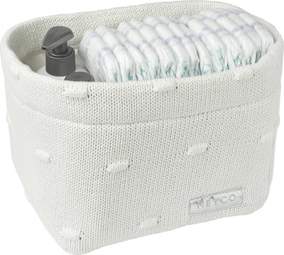 Meyco baby knots commodemandje - offwhite - small