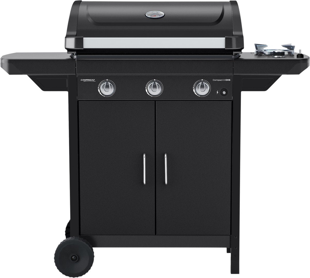 Campingaz compact 3 exs - compacte 3-pits gas barbecue - zwart
