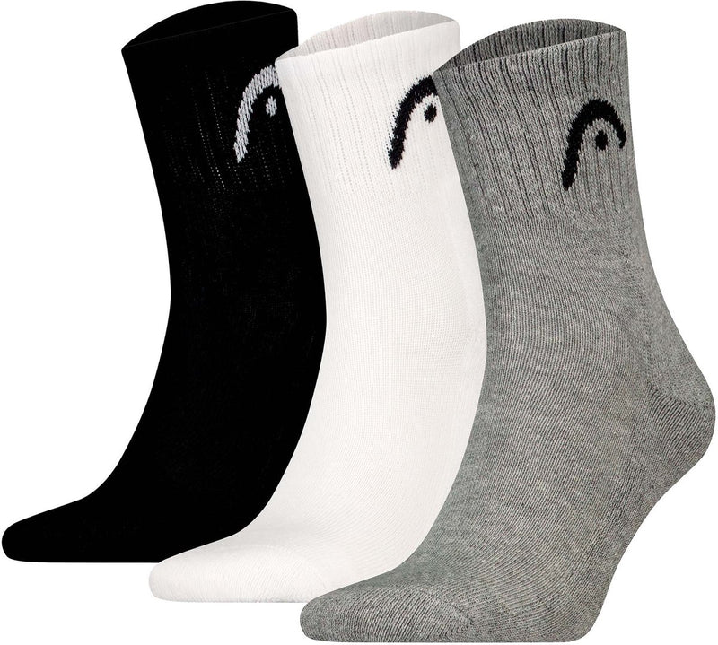 Head - unisex - alle sporten korte sokken - training - 3 pack - maat 43-46