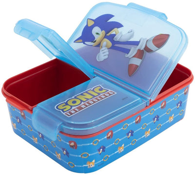 Sonic broodtrommel brooddoos met meerdere compartimenten