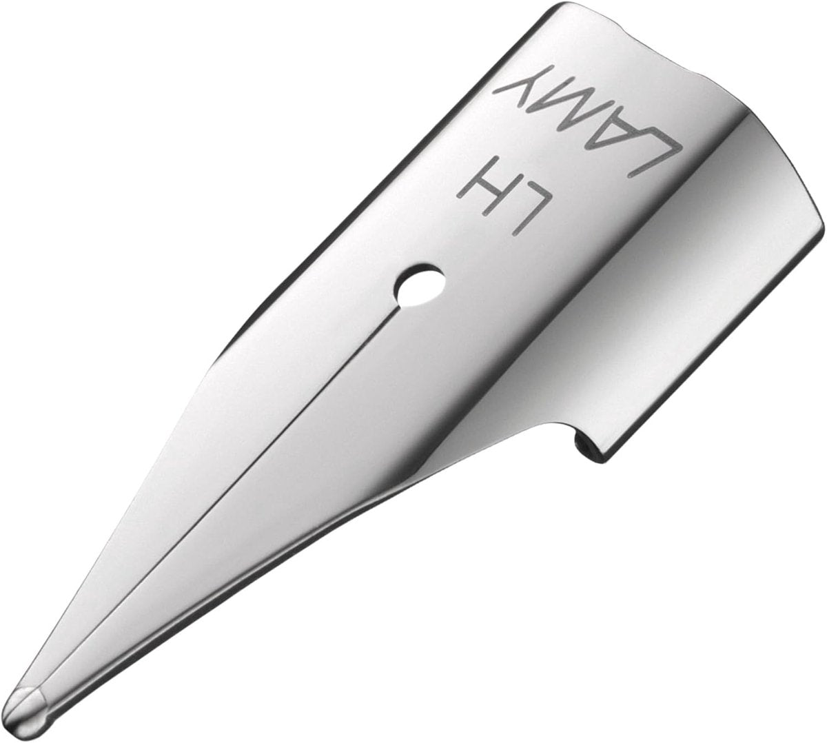 Lamy z 50 penpunt 888 - vervangingspen van verchroomd roestvrij staal in de kleur blank - penpuntsterkte lh - penpunt geschikt voor linkshandige ophanging