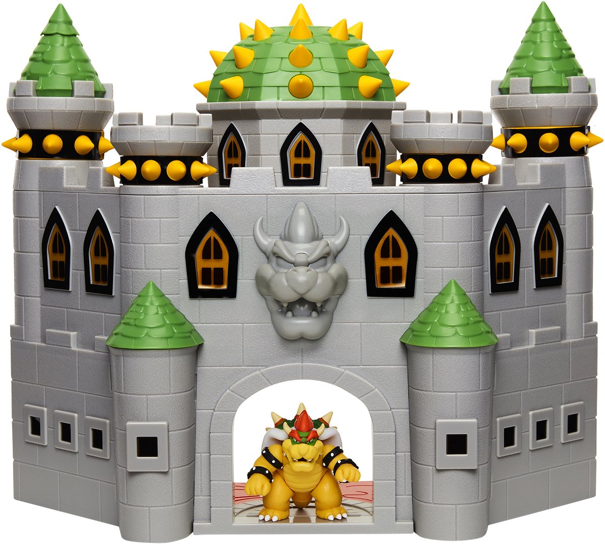 Jakks super mario het kasteel van bowser - speelset met geluid