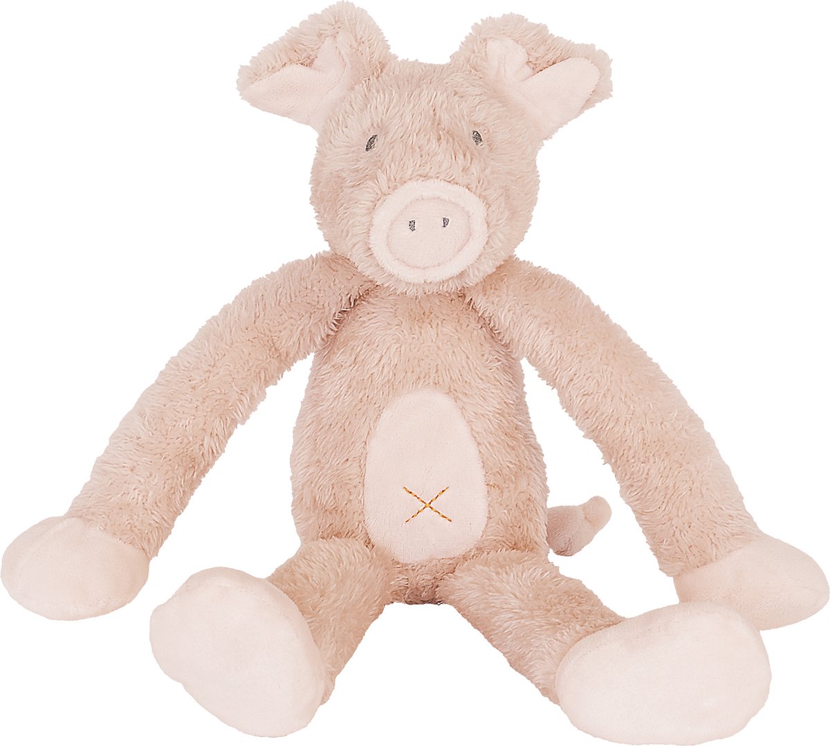 Happy horse varken pinky knuffel 32cm - roze - baby knuffel