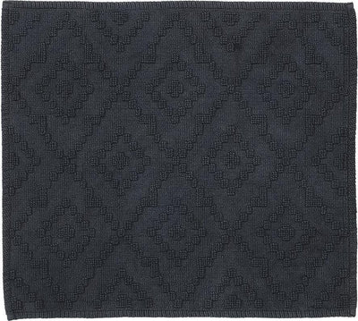 Sealskin - aztec badmat 60x60 cm - katoen - donkergrijs