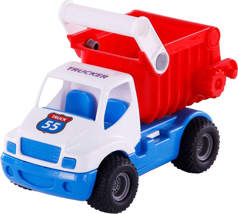 Cavallino grip kiepvrachtwagen met rubberbanden, 26cm