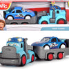 Dickie toys abc teddi trucker 60 cm - licht geluid - speelgoedvoertuig