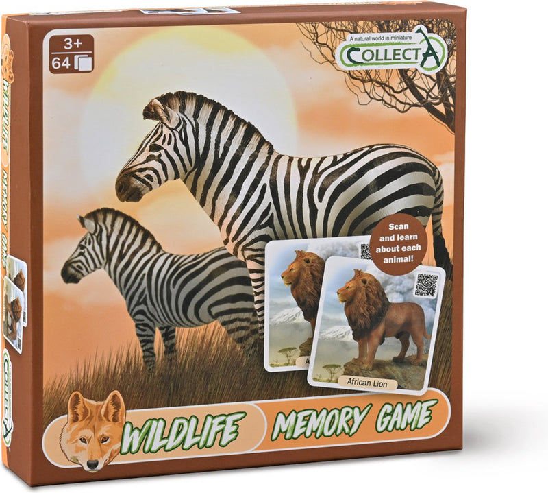 Collecta geheugenspel - wilde dieren - educatief - memory
