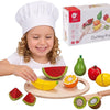 Classic world wooden toys wooden cutting fruit