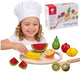 Classic world wooden toys wooden cutting fruit
