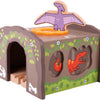 Bigjigs houten t-rex tunnel