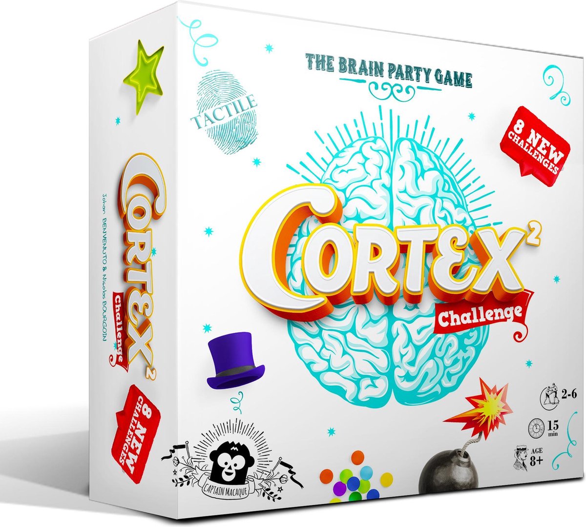 Captain macaque cortex challenge² - kaartspel