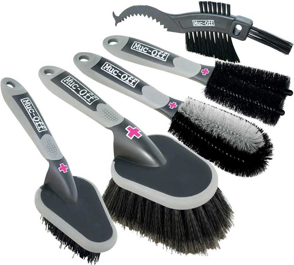 Muc-off fiets motor borstelset - 5 delig