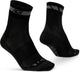 Gripgrab - merino regular cut fietssokken 1 paar wieler sokken - zwart - unisex - maat s (38-41)