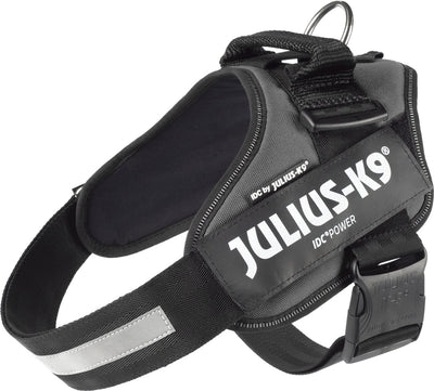 Julius k9 idc powertuig voor hond antraciet maat 1 66-85 cm
