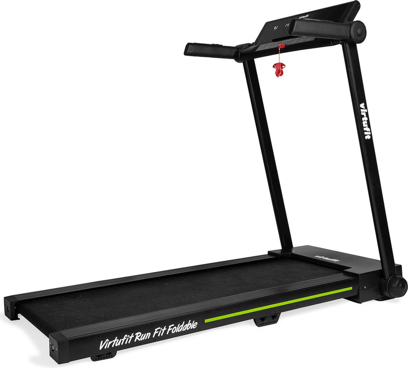Virtufit run fit foldable loopband - led display - 40 programma's - max. 14 km h - max. 115 kg - stil in gebruik - hartslagfunctie - inklapbaar - 99% voorgemonteerd - walking pad