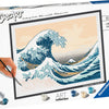 Ravensburger creart schilderen op nummer - hoksusai: the great wave