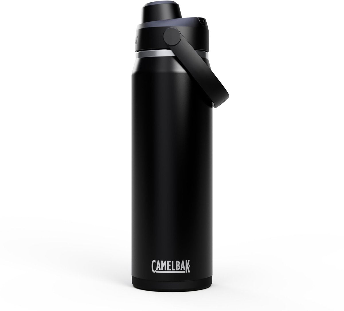 Camelbak thrive chug drinkfles - 750 ml - rvs - met draaidop - isolatie waterfles - zwart