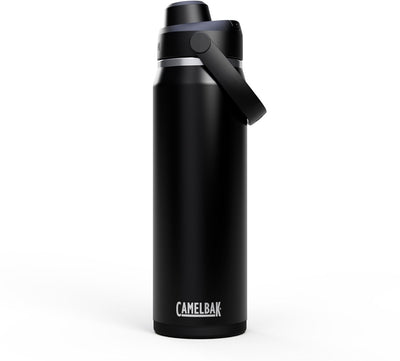 Camelbak thrive chug drinkfles - 750 ml - rvs - met draaidop - isolatie waterfles - zwart