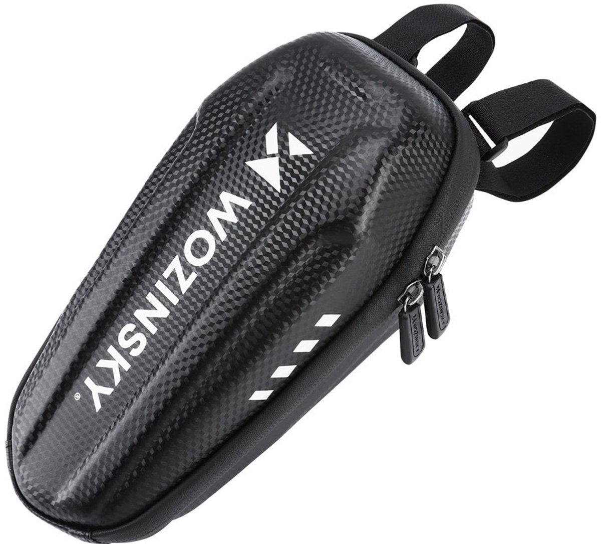 Wozinsky sacoche de guidon scooter - compact - waterdicht - duurzaam eva - 2 liter capaciteit - gebruiksvriendelijk
