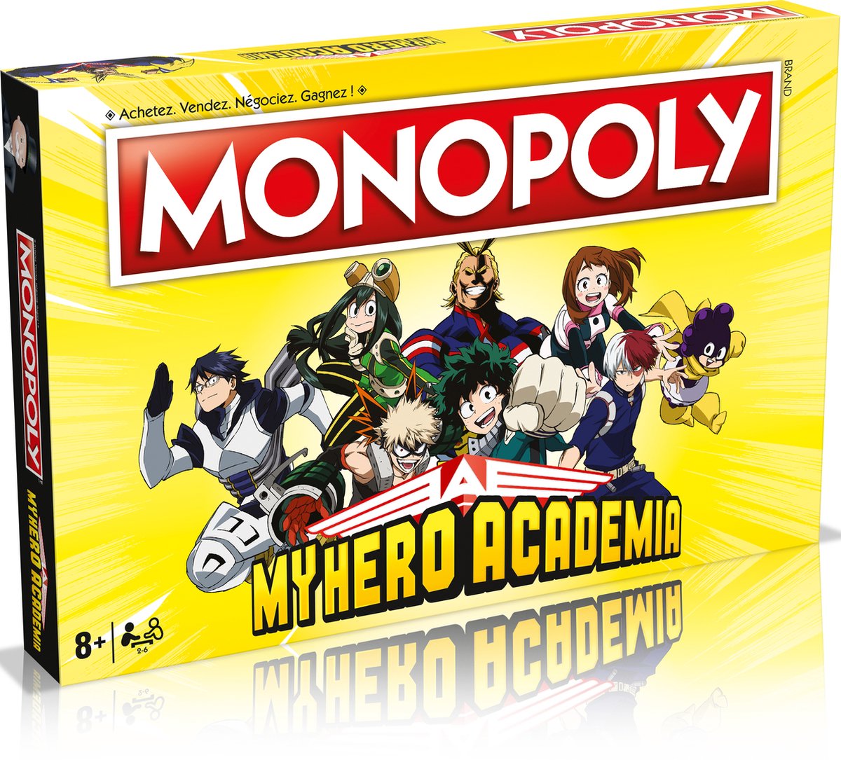 Winning moves monopoly - my hero academia