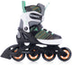 Tempish systent skeelers - inline skates - verstelbaar - zwart groen oranje - maat 29-32